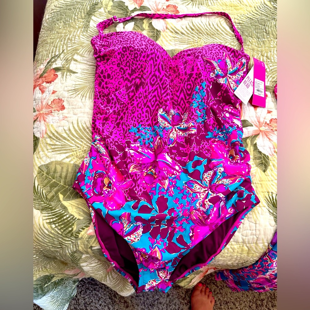 New with tag Lilly Pulitzer one piece swimsuit